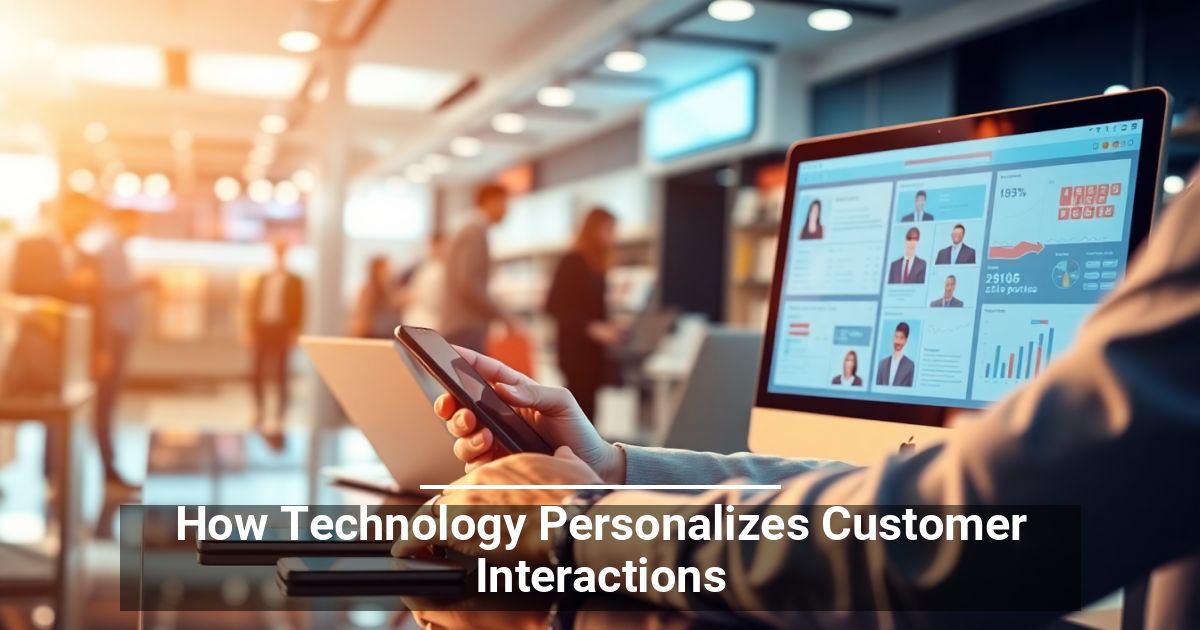 How Technology Personalizes Customer Interactions
