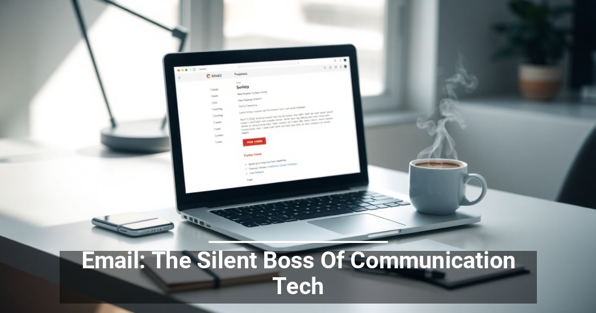 Email: The Silent Boss Of Communication Tech